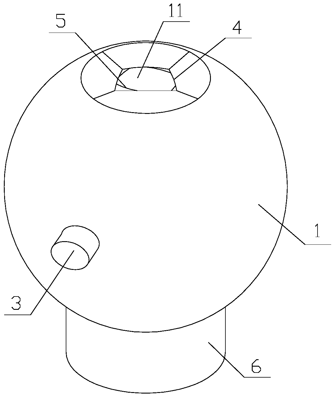 Rotary sealing type feeding valve