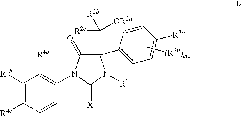 Imidazolidine compounds as androgen receptor modulators