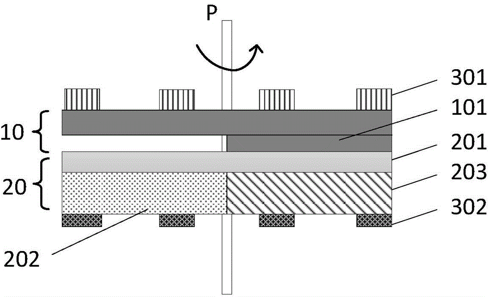 Rotary-type compound nanometer power generator