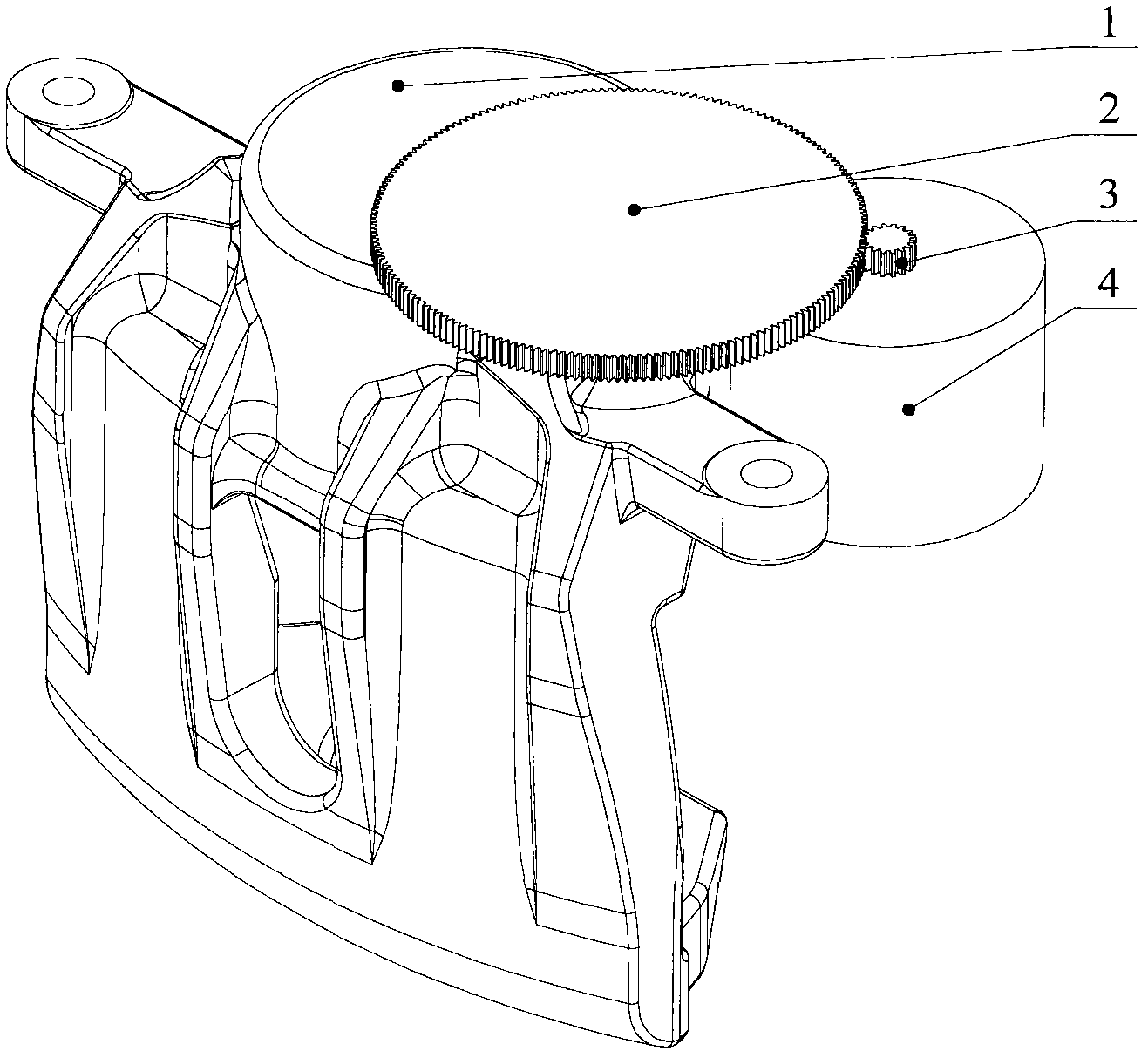 Electronic mechanical brake and automobile