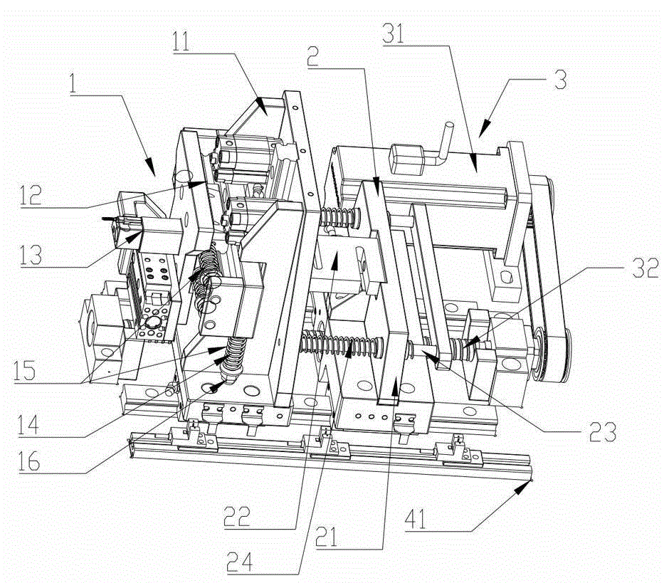 An installation machine and installation method for a rotating pin of a clamshell product