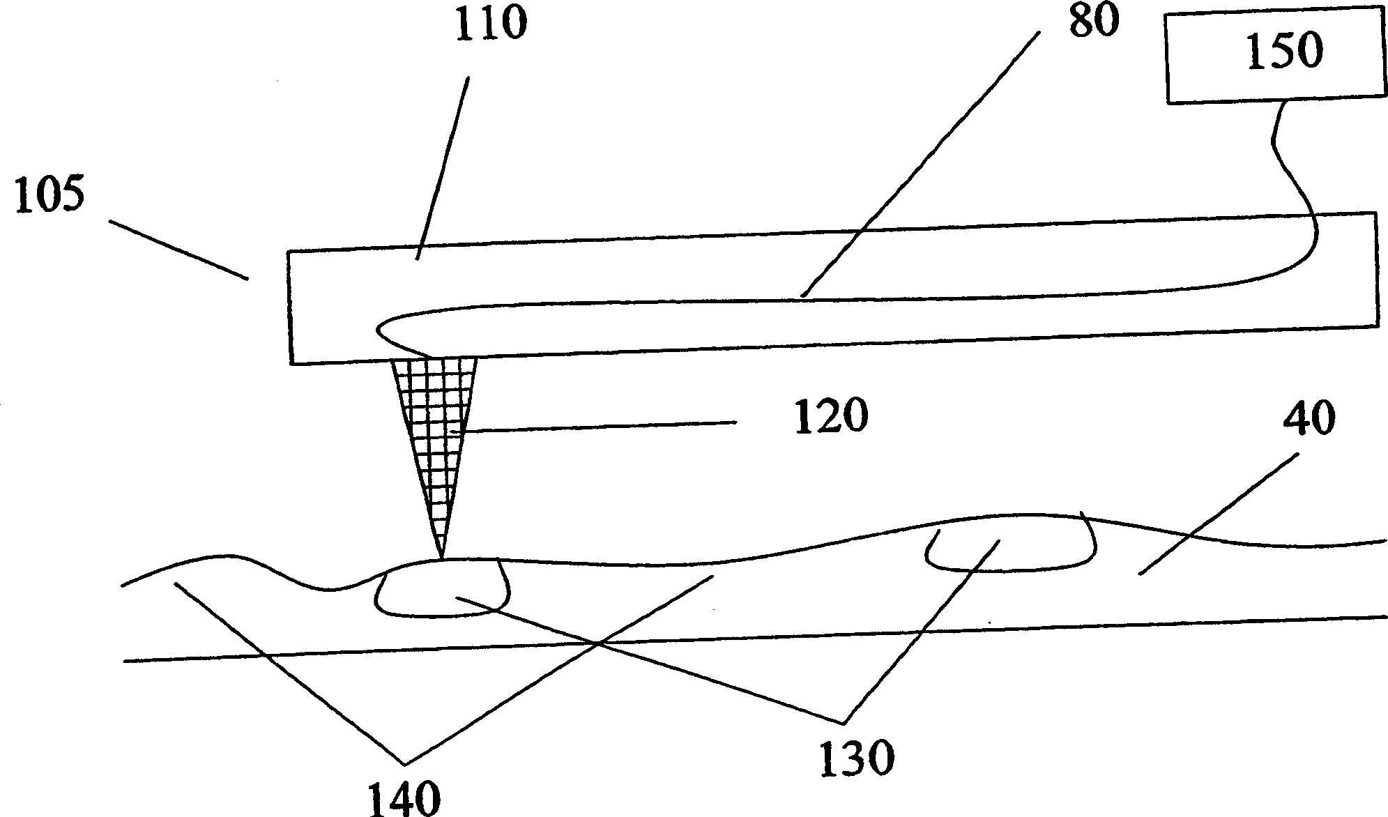 Data storage medium based on diode, cathodic conductivity and cathodic luminescence