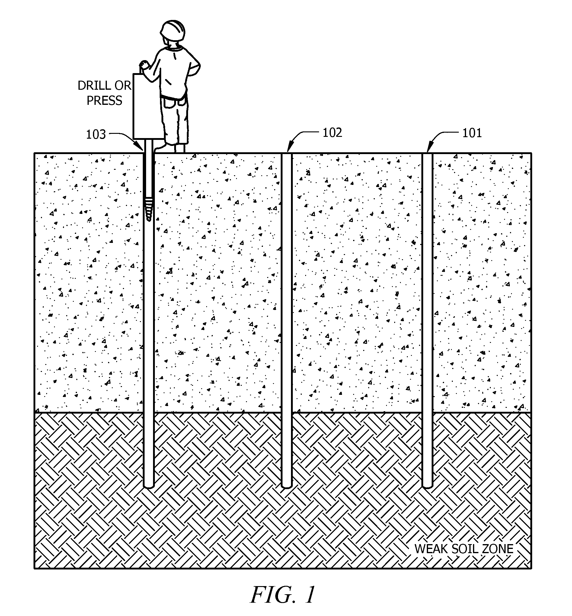 Method and device for measuring underground pressure