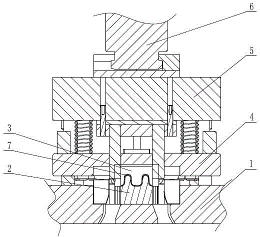 Hydraulic Separation Device and Separation Process for Hot Formed Steel Plate