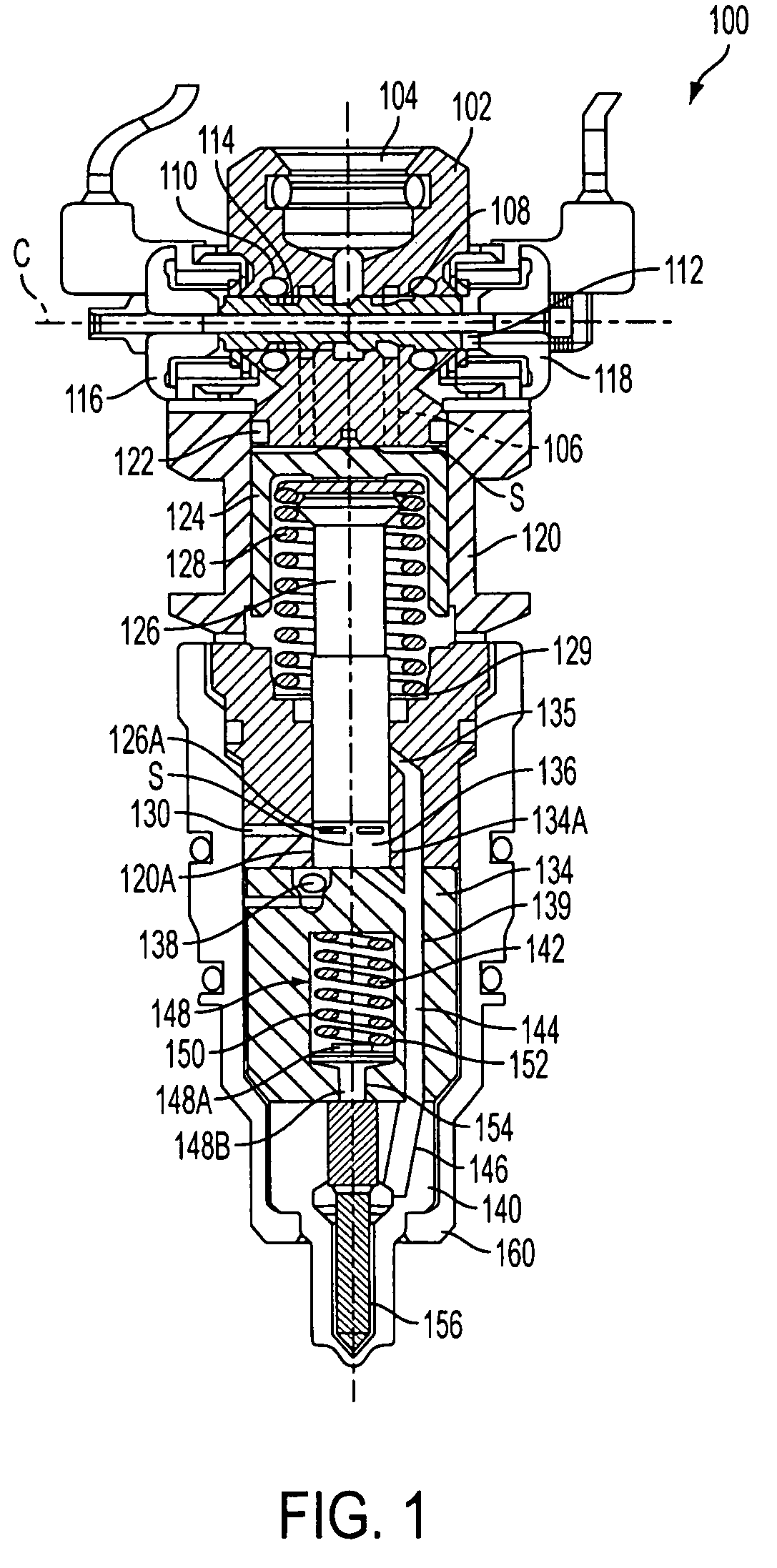 Control method for closed loop operation with adaptive wave form of an engine fuel injector oil or fuel control valve