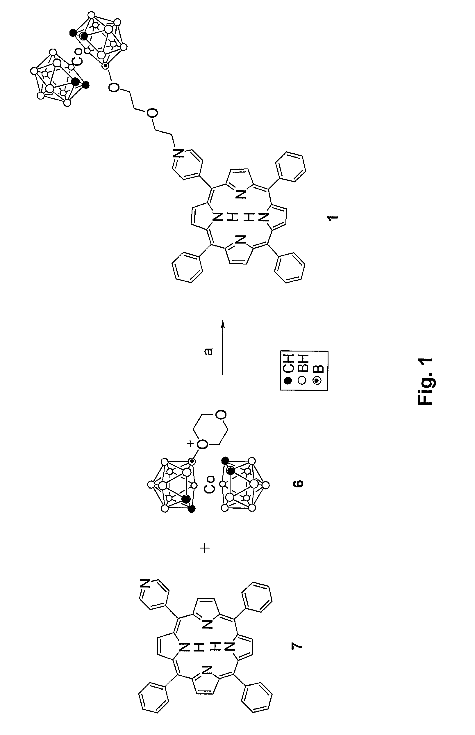 Boron-containing porphyrin compounds and their uses