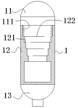 Traditional Chinese medicine percolation bottle