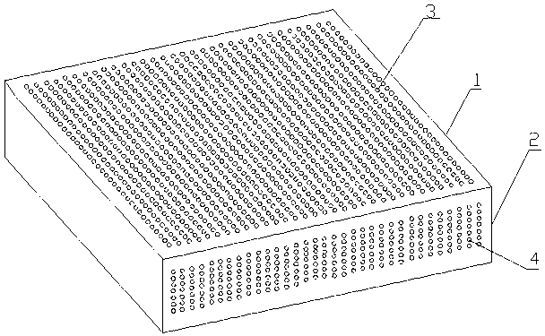 Heat exchanging component made of ceramic materials and preparation method thereof