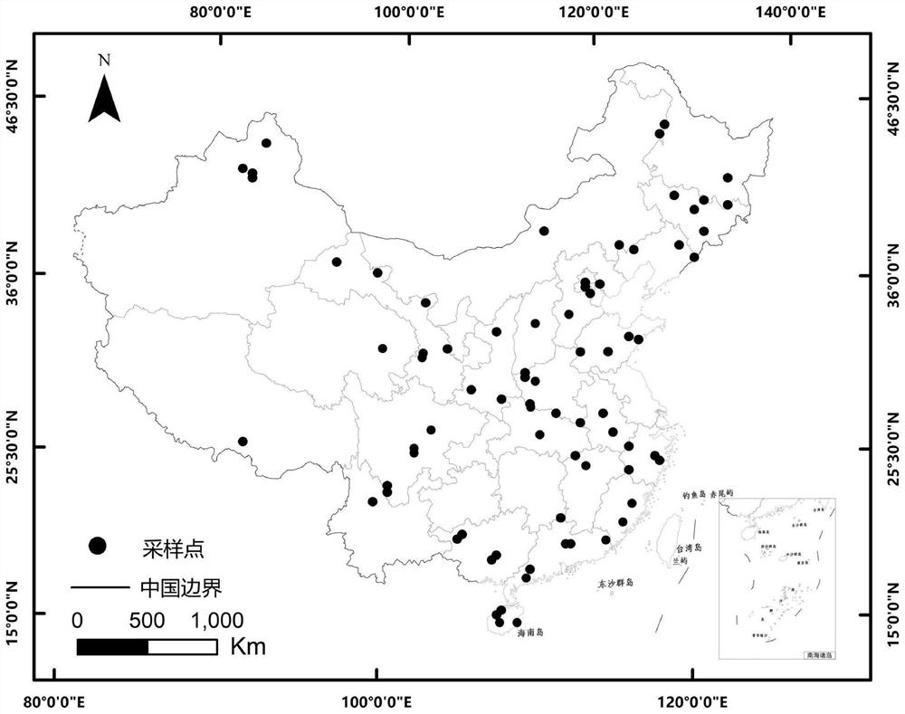 Method for estimating reservoir nutrition state index by using satellite remote sensing reflectivity