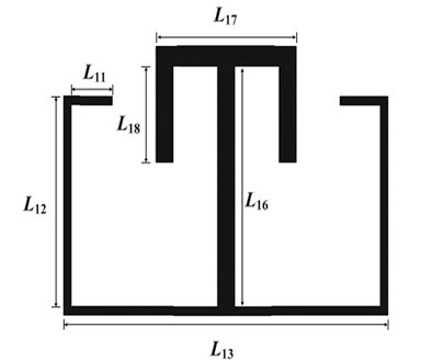 Four-order cross-coupling band pass filter