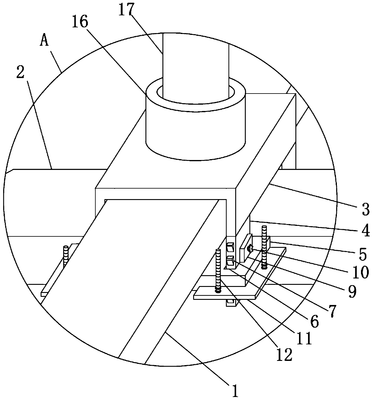 Prefabricated connection joint structure of beams and plates of framework and plate building and connection method of prefabricated connection joint structure of beams and plates of framework and plate building