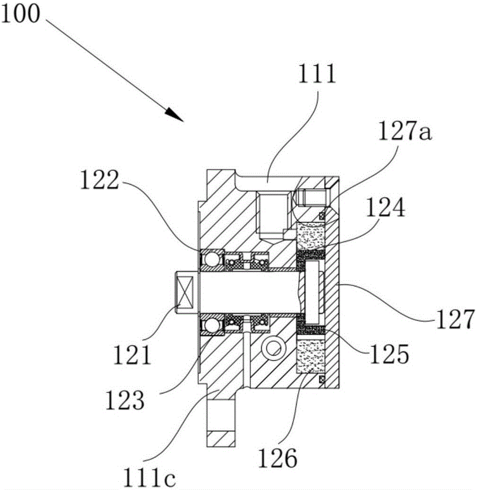 Single-cylinder diesel engine oil delivery pump