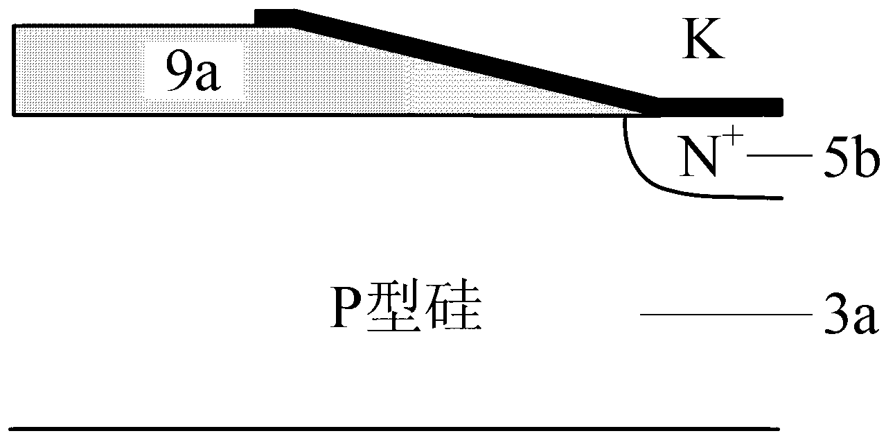 SOI power LDMOS device provided with junction type field plate