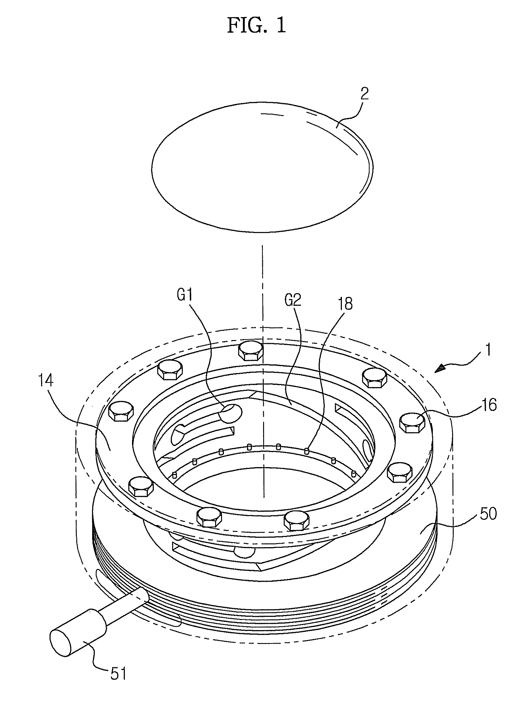 Lens positioning unit of optical system