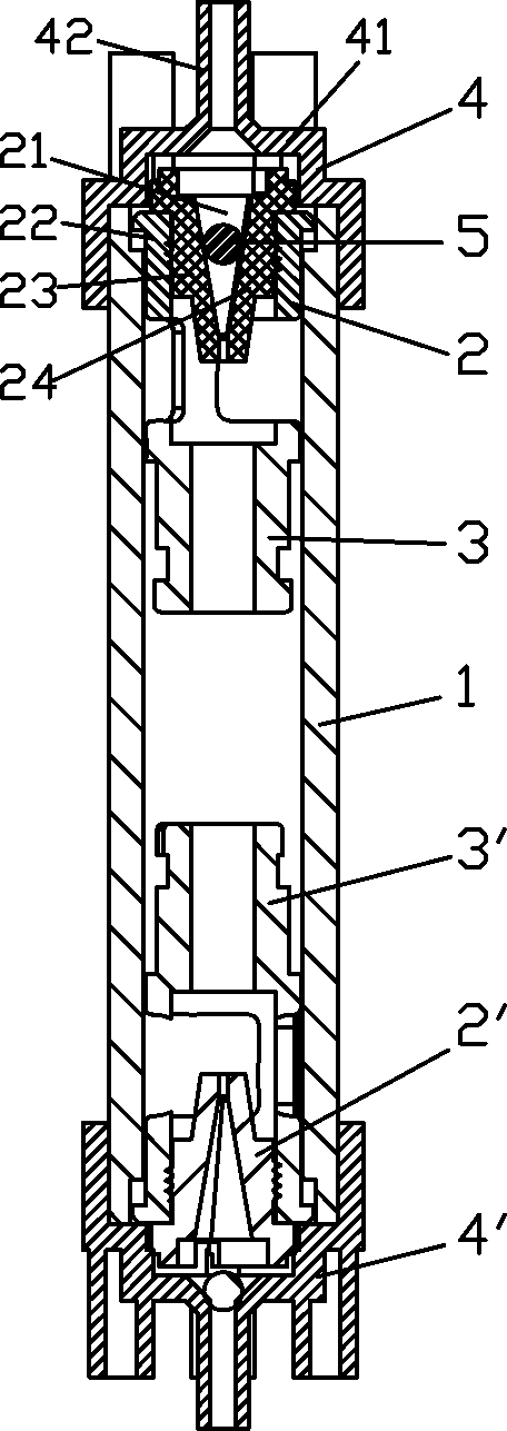 Liquid nitrogen detection device and operation method thereof