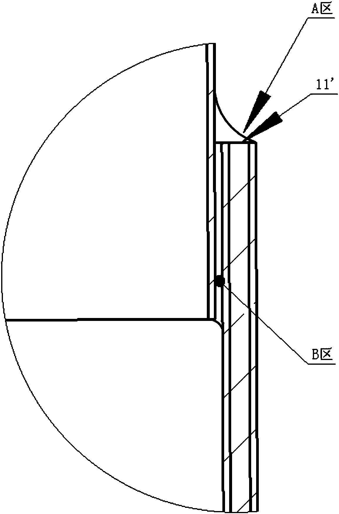 Joint structure of composite pipe and pipe assembly