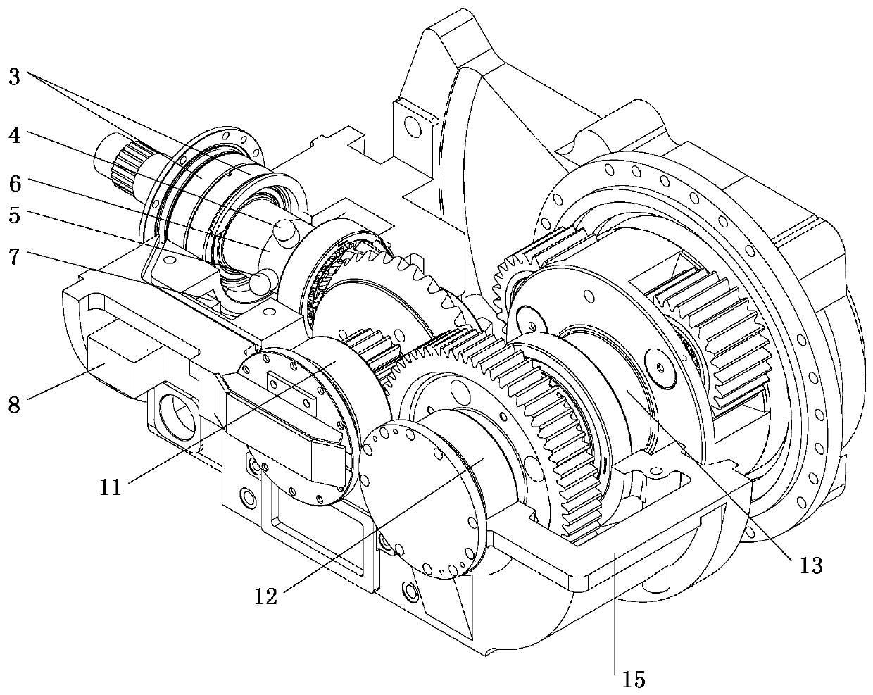 A large reducer performance detection system based on multi-sensor fusion