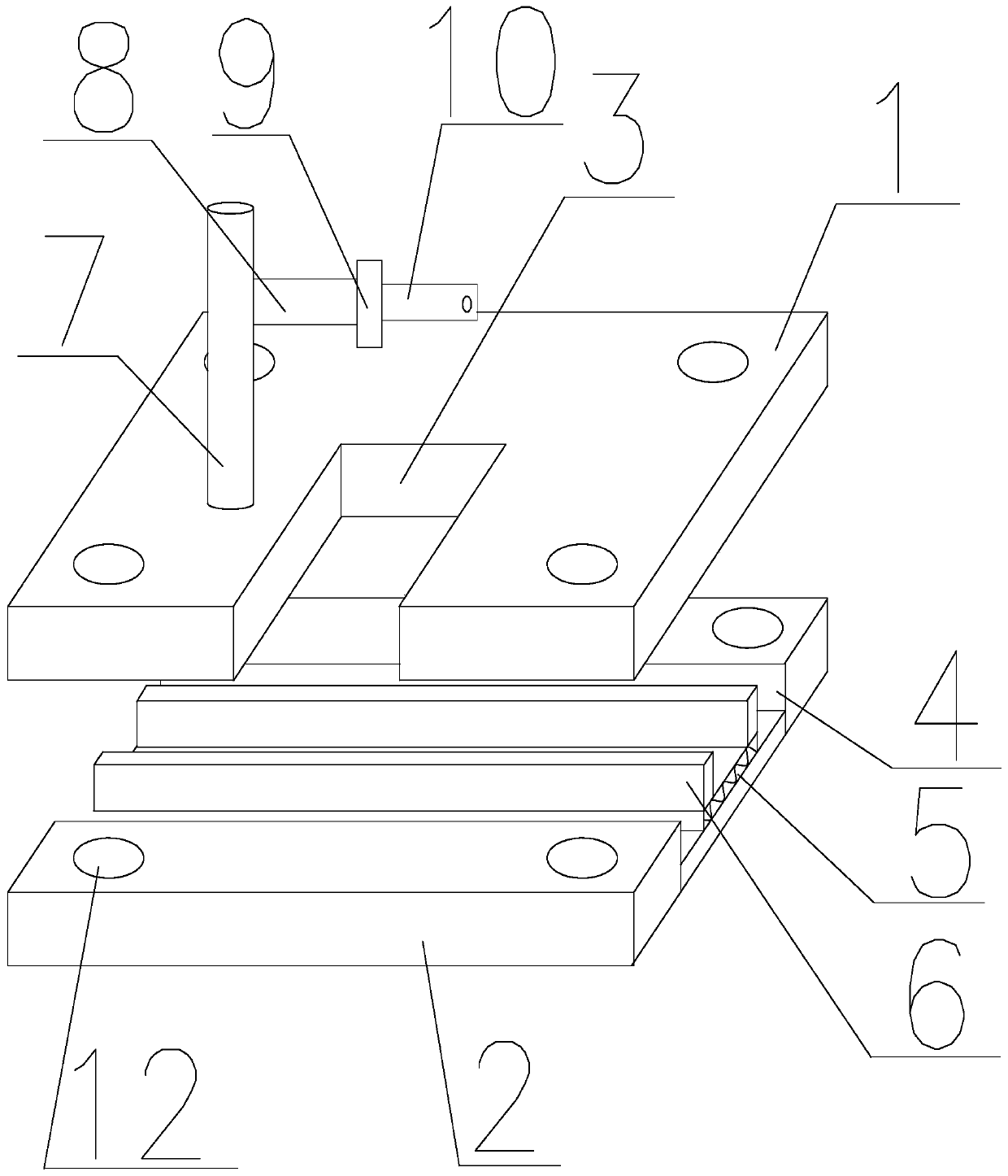 Welding device for welding steel trusses