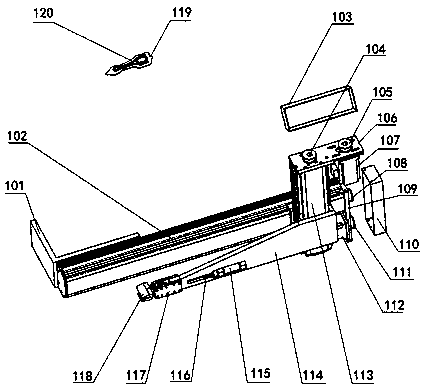 Automatic screening and conveying device for connection rod machining