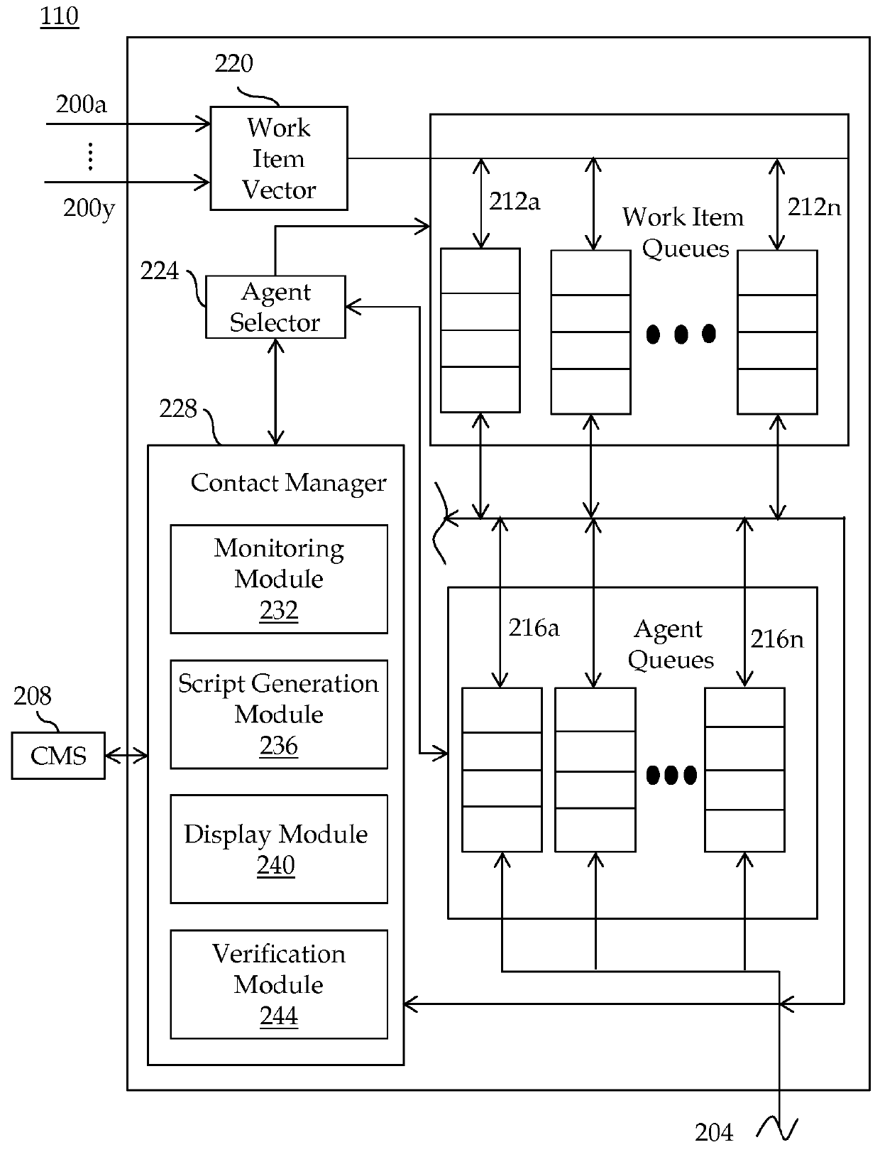 System and method for guiding agents in an enterprise