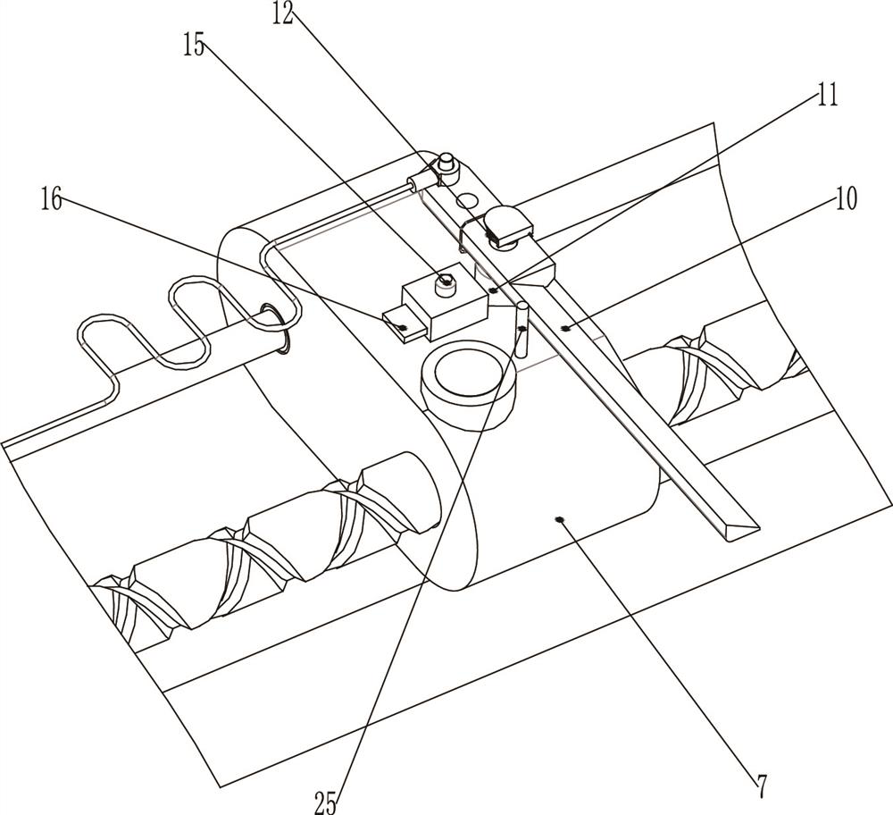 Device for preventing splashing of machine tool waste and using method thereof