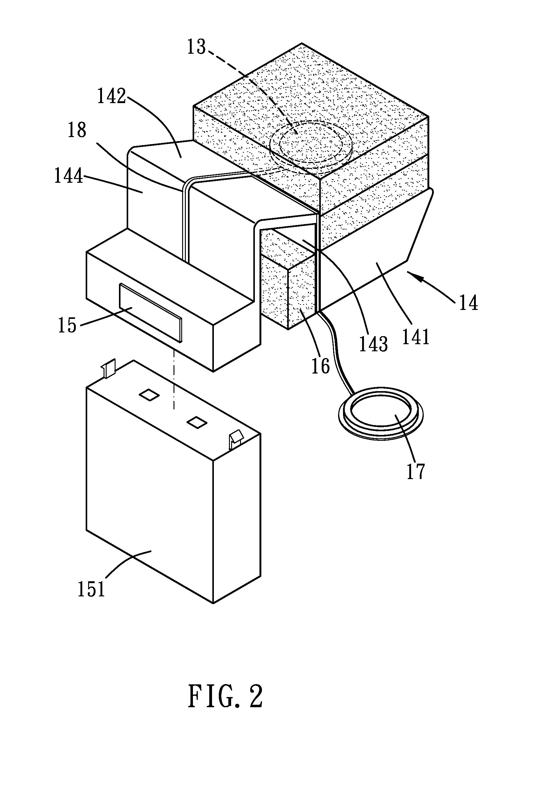 Signal transmitting device for drums