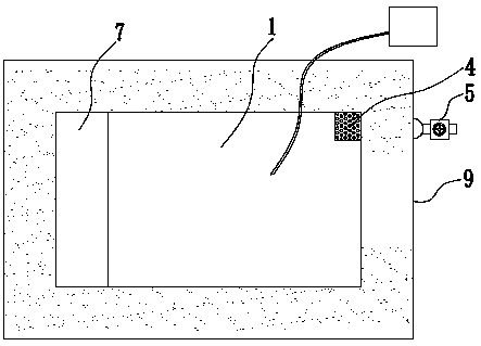 Yellow water collection system of xiaoqu baijiu fermentation pool