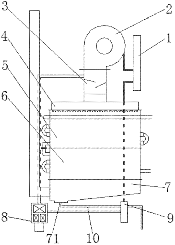 Inverted full-premix condensing gas water heater