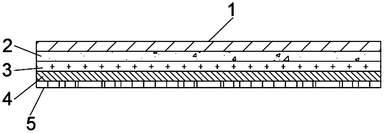 Phase change energy storage sealing wallboard with multiple temperature control adjusting structures