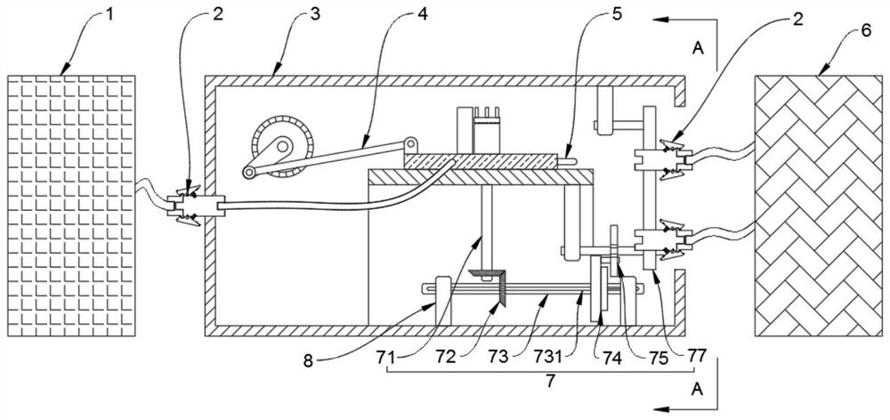 Rail transit auxiliary power supply testing device