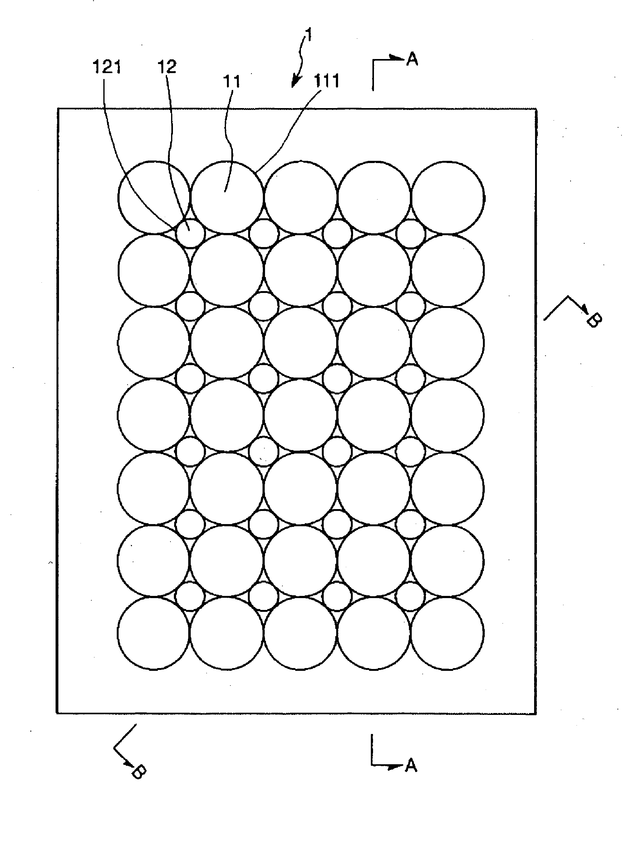 Substrate with recess portion for microlens, microlens substrate, transmissive screen, rear type projector, and method of manufacturing substrate with recess portion for microlens