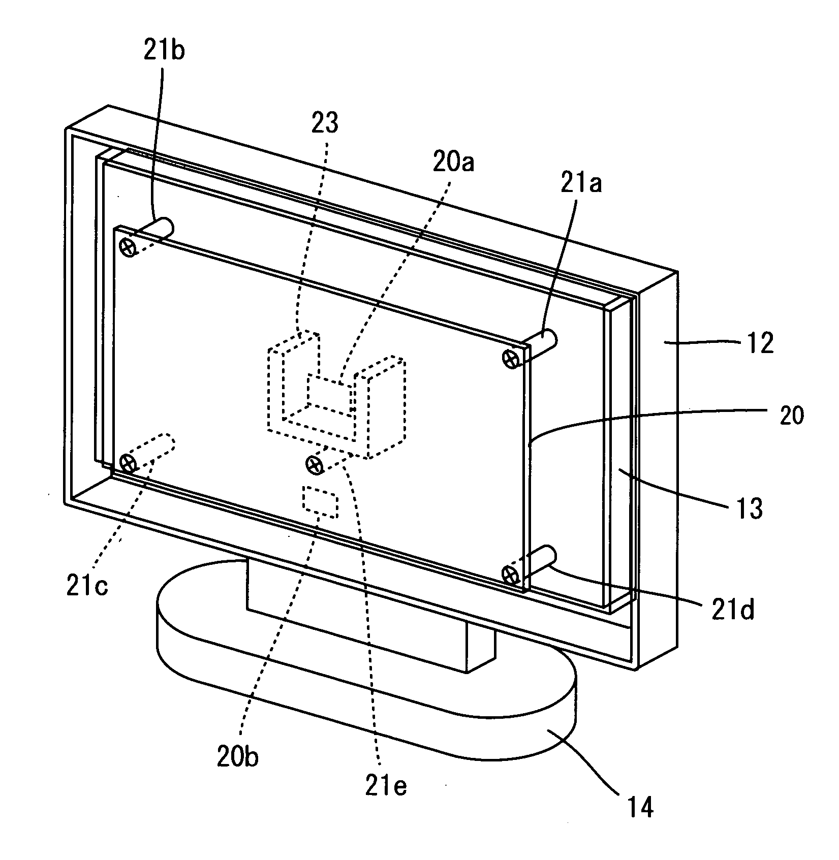 Panel type television and liquid crystal television