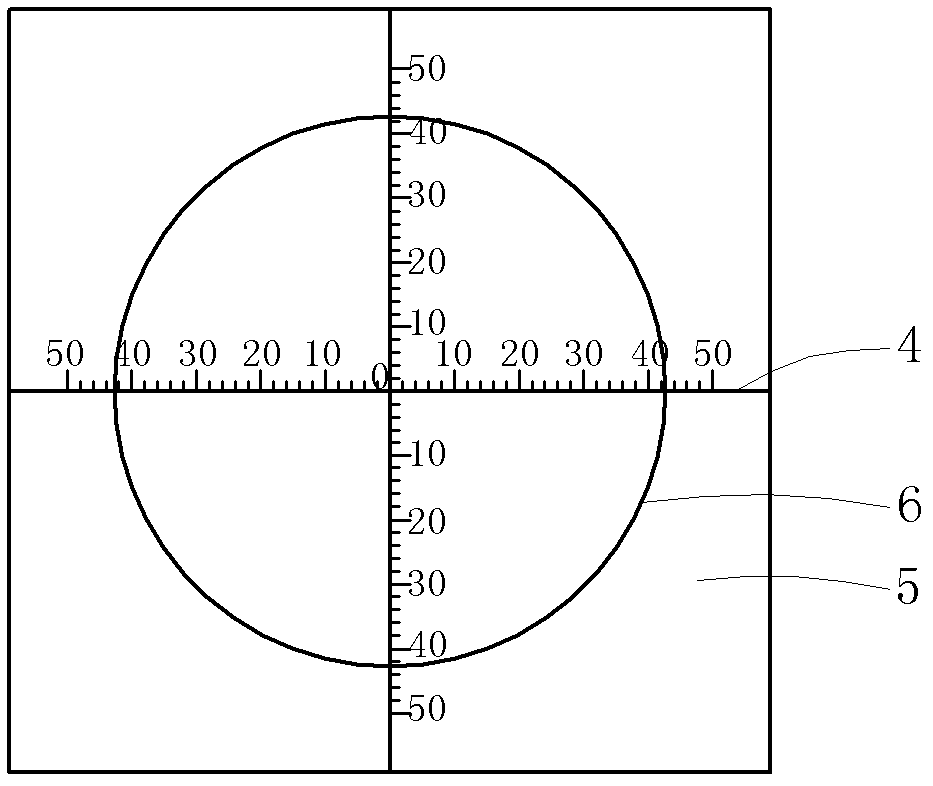 Device for examining size of cervical opening