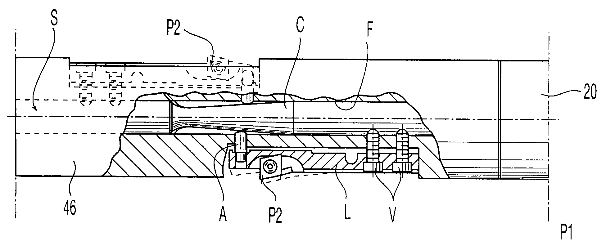 Horizontal boring machine tool