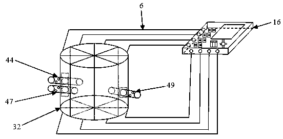 Heat-driven micro-pump experimental device and method based on micro-fluidic technology