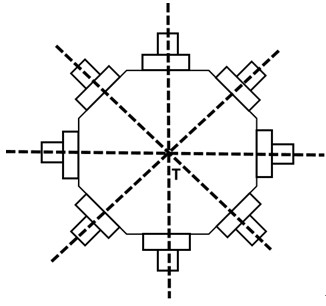 High-precision positioning method in large underground space