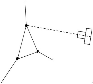 High-precision positioning method in large underground space