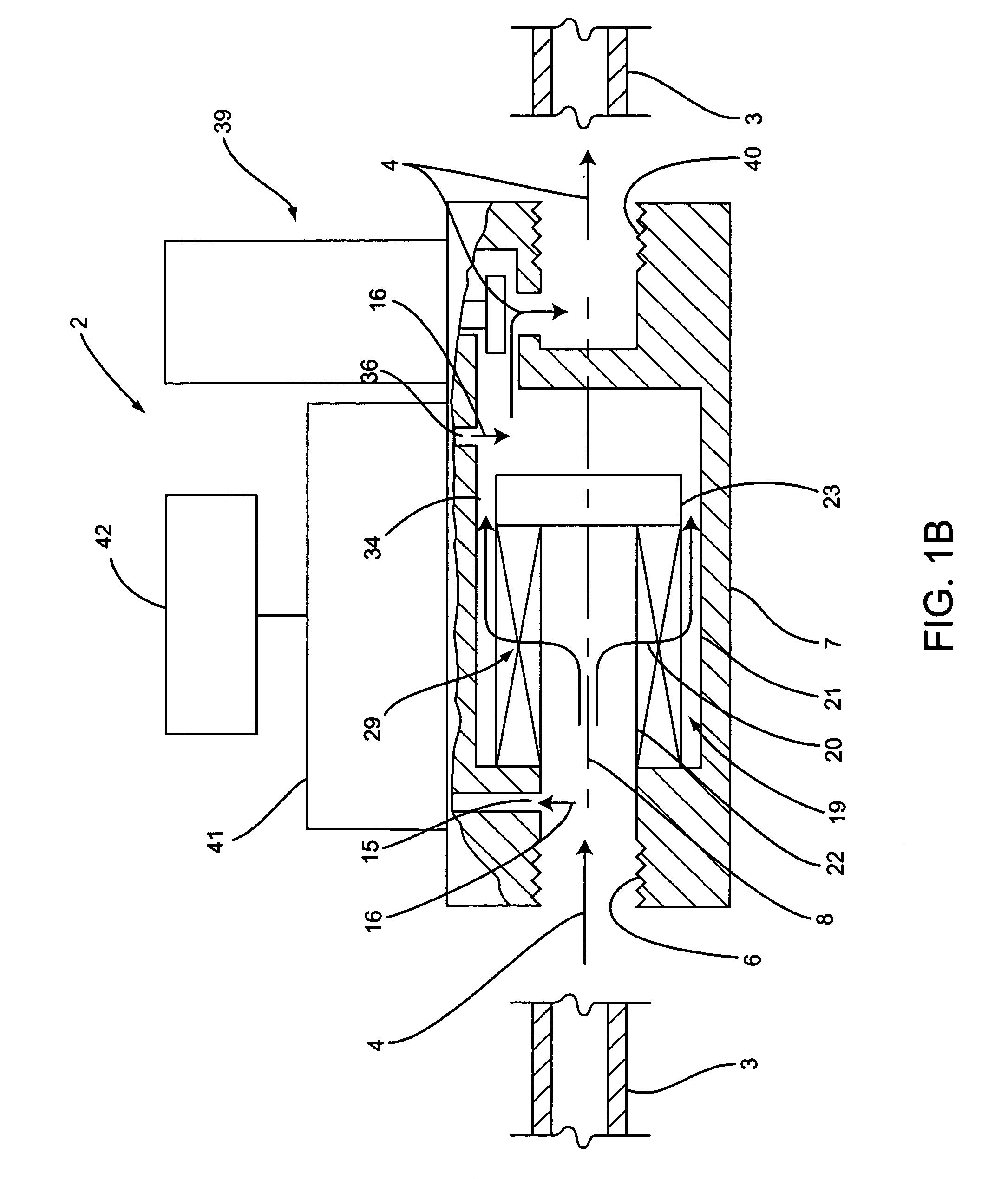 Laminar flow meter or controller