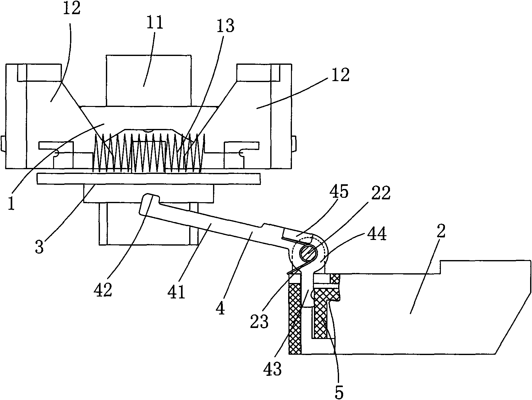 Centrifugal switch suitable for motor driving