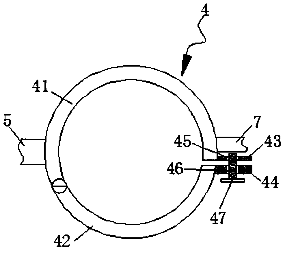 Novel fixing device for flat panel display