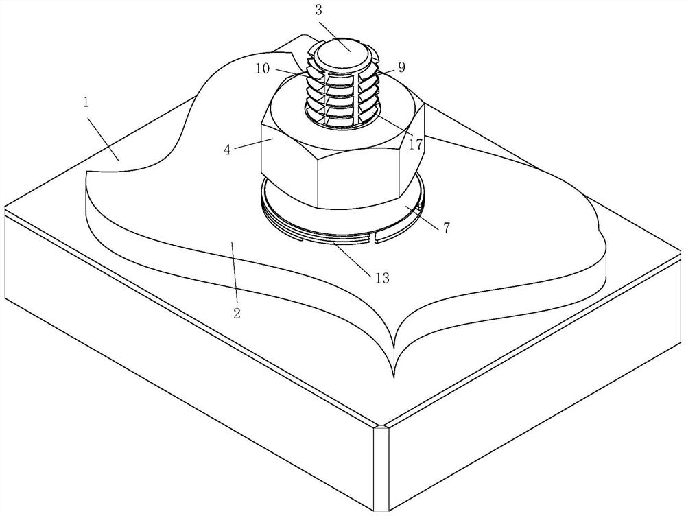 Anti-theft fastening bolt and nut thereof