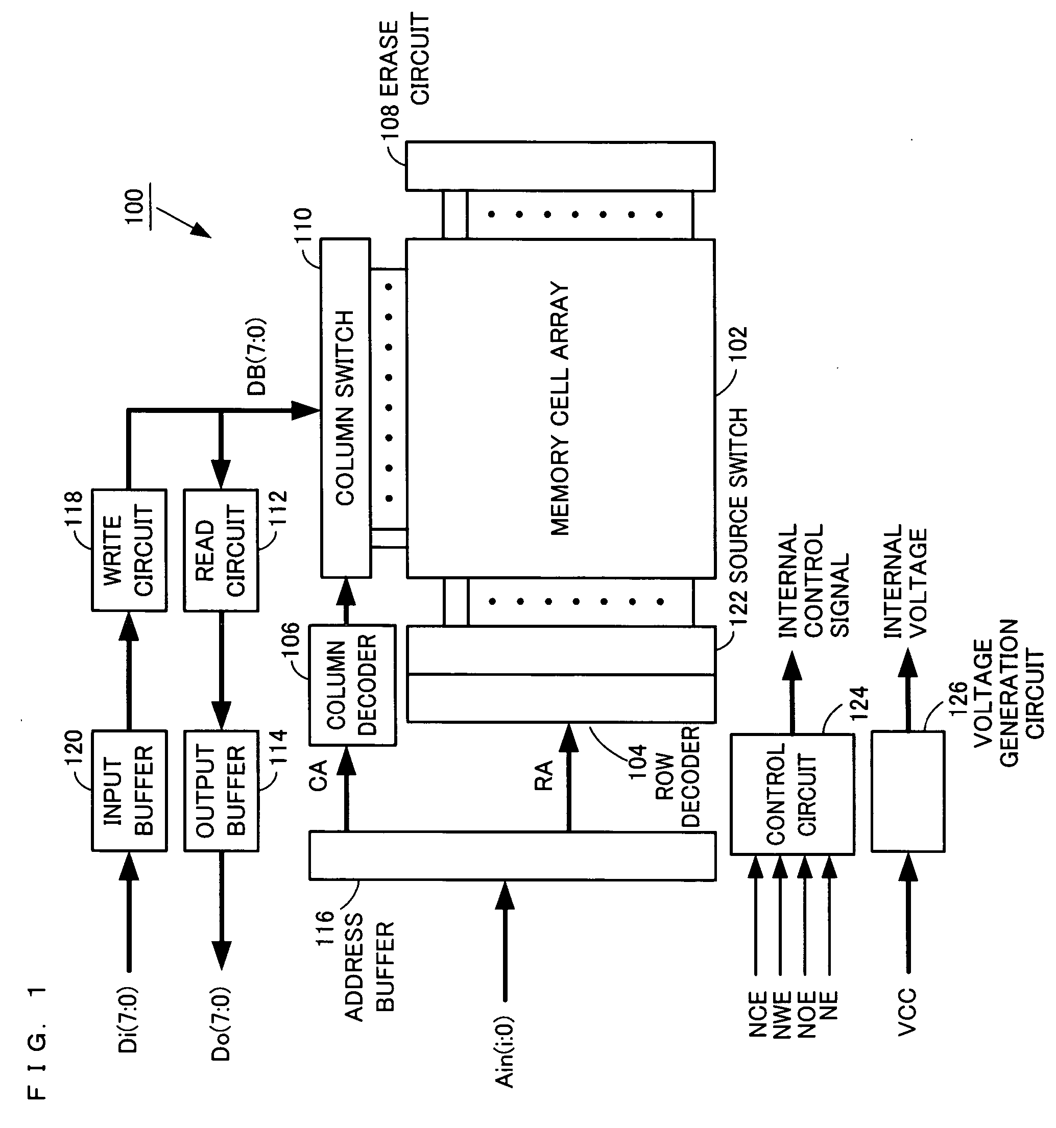 Non-volatile semiconductor memory device and method for reading the same