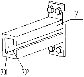 Cable collecting device capable of automatically arranging cables