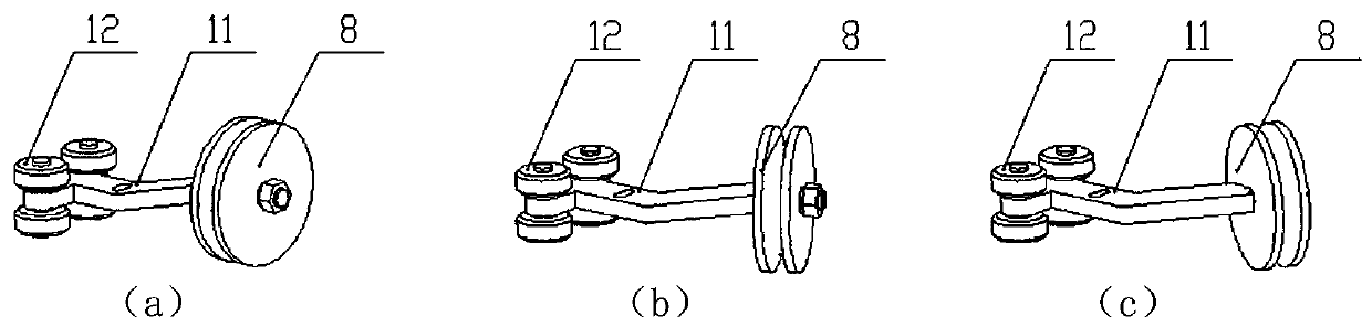 Cable collecting device capable of automatically arranging cables