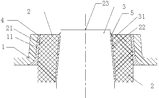 Sealing assembly for battery, manufacturing method of sealing assembly for battery and lithium ion battery
