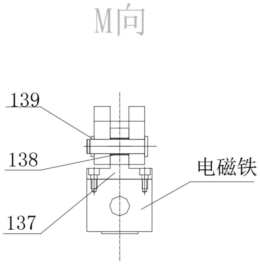 Guide arm automatic grinding system and automatic grinding method