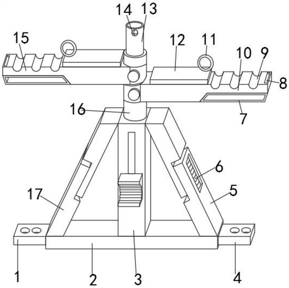 Anti-seismic support hanger based on direction adjustment