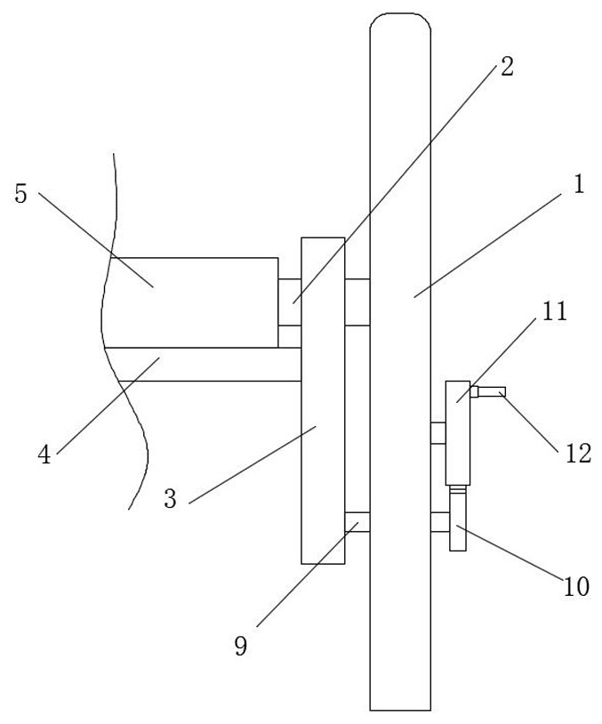 Lateral position spine minimally invasive surgery intelligent fixing device and using method thereof