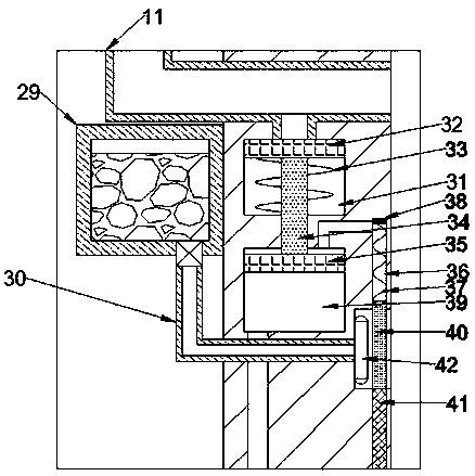 Household coal stove capable of avoiding carbon monoxide emission