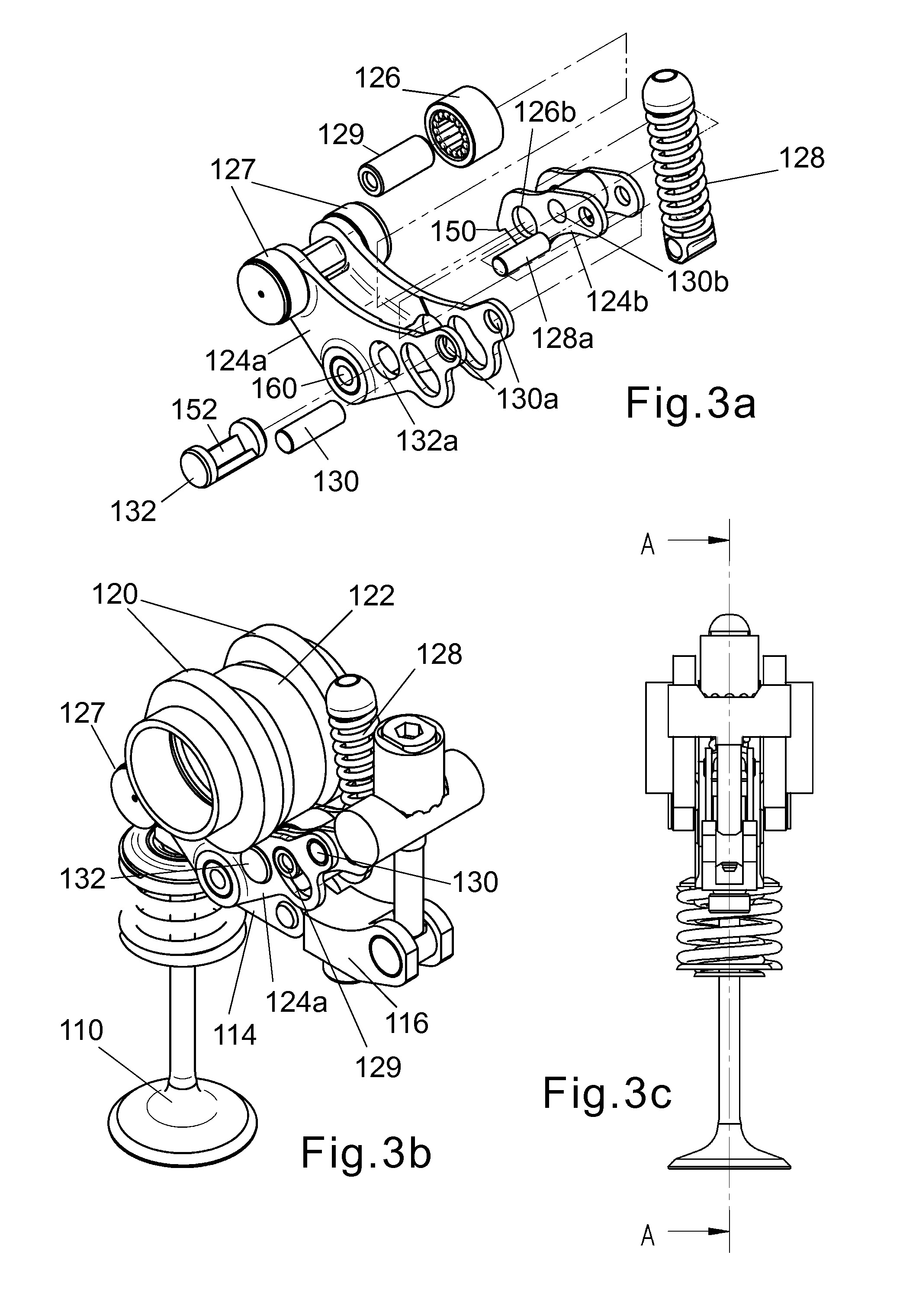 Variable valve actuating mechanism with lift deactivation